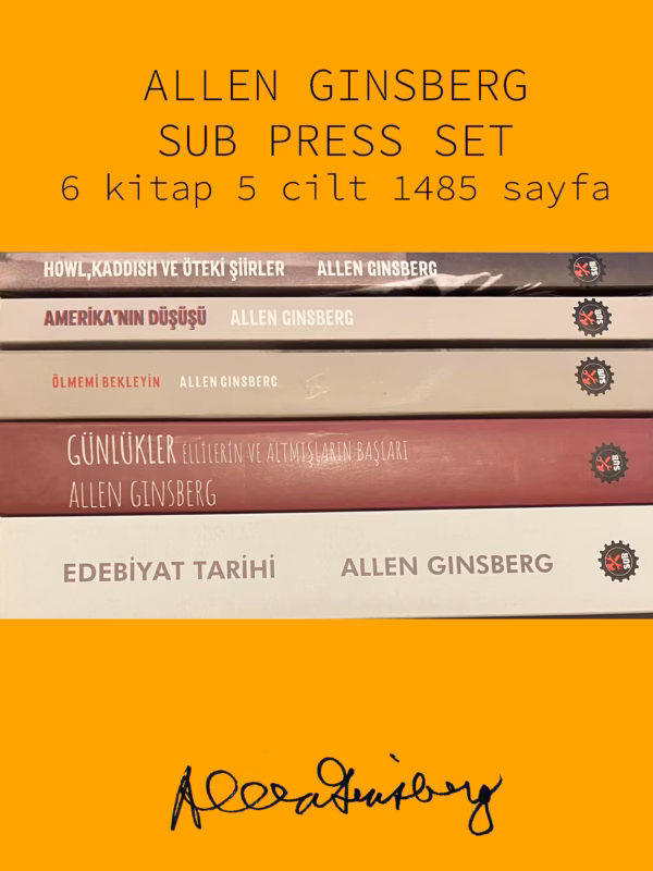 ALLEN GINSBERG SUB PRESS SET