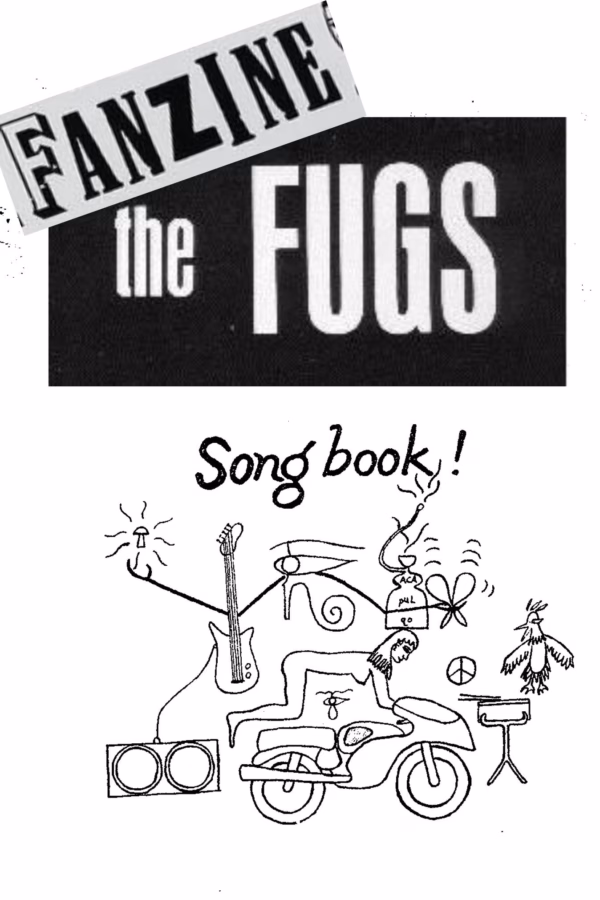 THE FUGS'ün ORİJİNAL "ŞARKILAR KİTABI" -zine