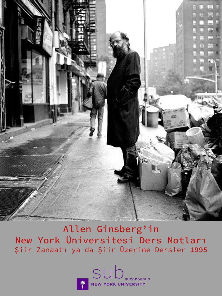 Allen Ginsberg’in Ders Notları