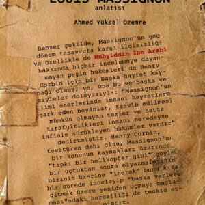 Henry Corbin-Muhyiddin ibn Arabi Odağında Louis Massignon