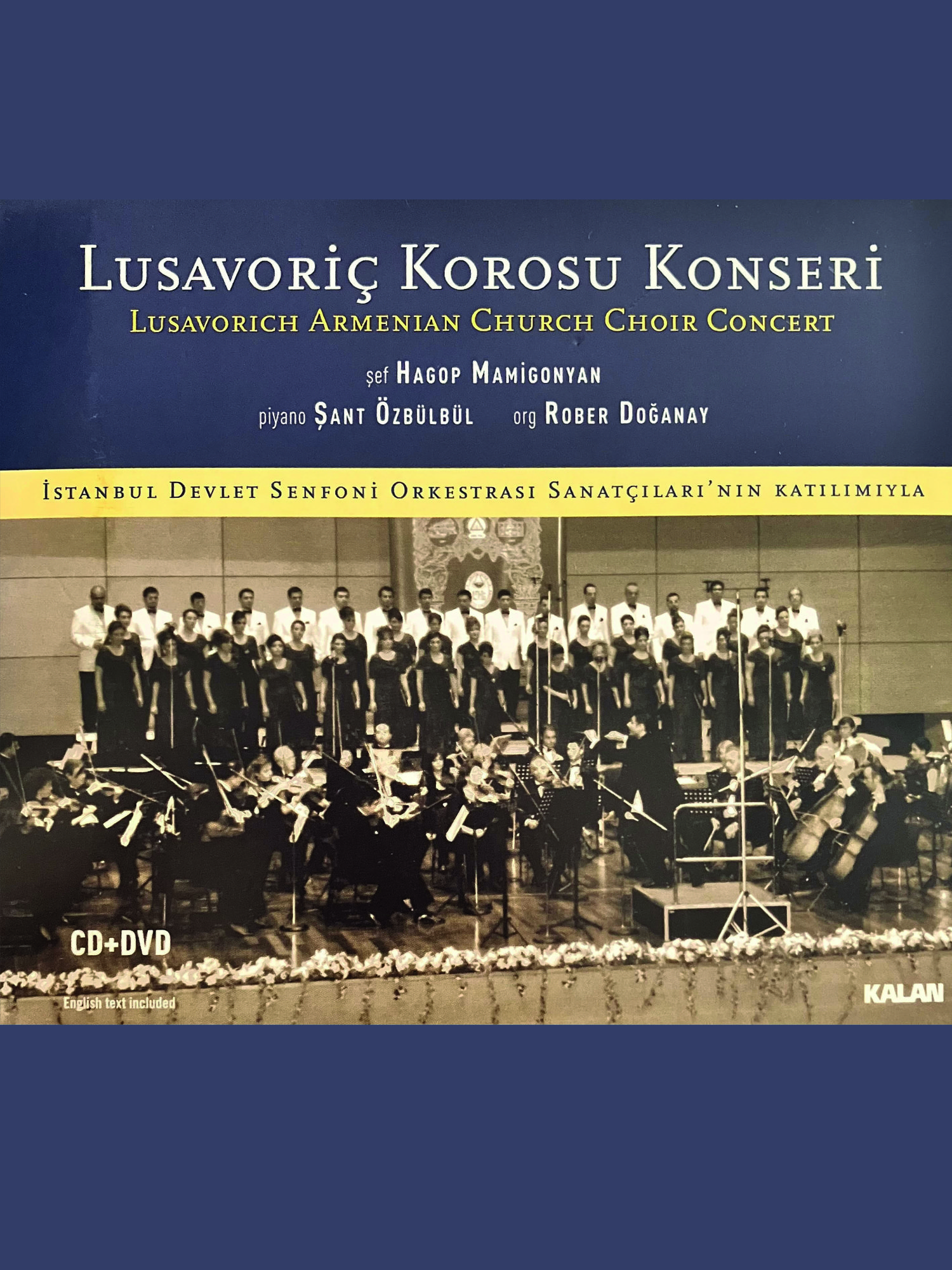 Lusavoriç Korosu Konseri - Lusavorich Armenian Church Choir Concert CD - DVD - Görsel 1