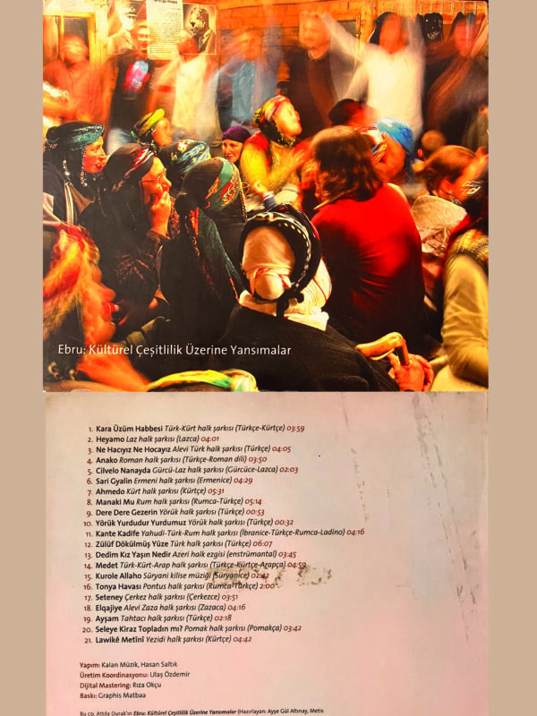 Ebru: Kültürel Çeşitlilik Üzerine Yansımalar ( Hazırlayan: Attila Durak) / Audio CD