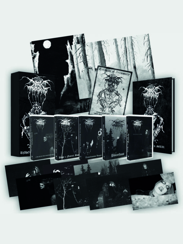 DARKTHRONE - Unholy Black Metal - 5 Tape Kaseti ve Efemeralardan Oluşan Özel Kutu